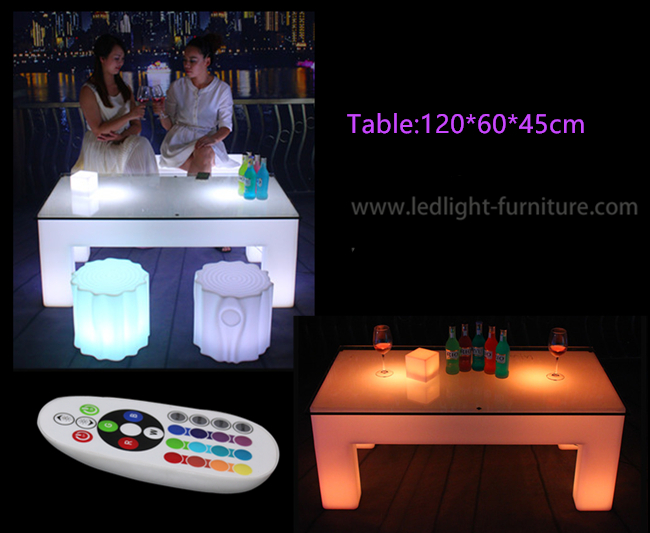Il LED Antivari la sedia a forma di ceppo di RGB, accende gli sgabelli da bar ricaricabili per i bambini