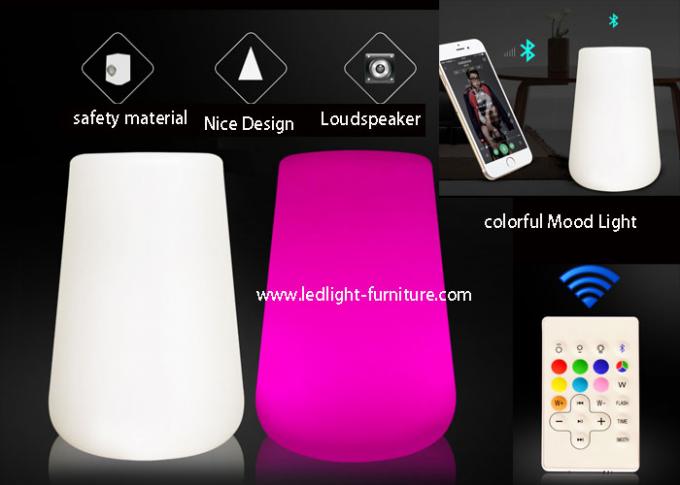 Colore dell'altoparlante di Music Box LED Bluetooth che cambia per dell'interno/all'aperto